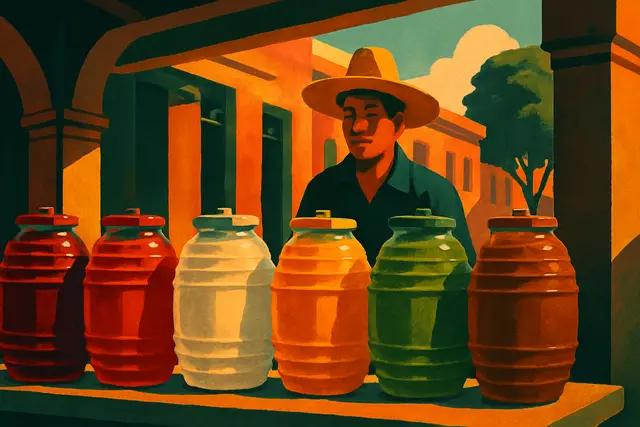 Agua Fresca in Mexico City