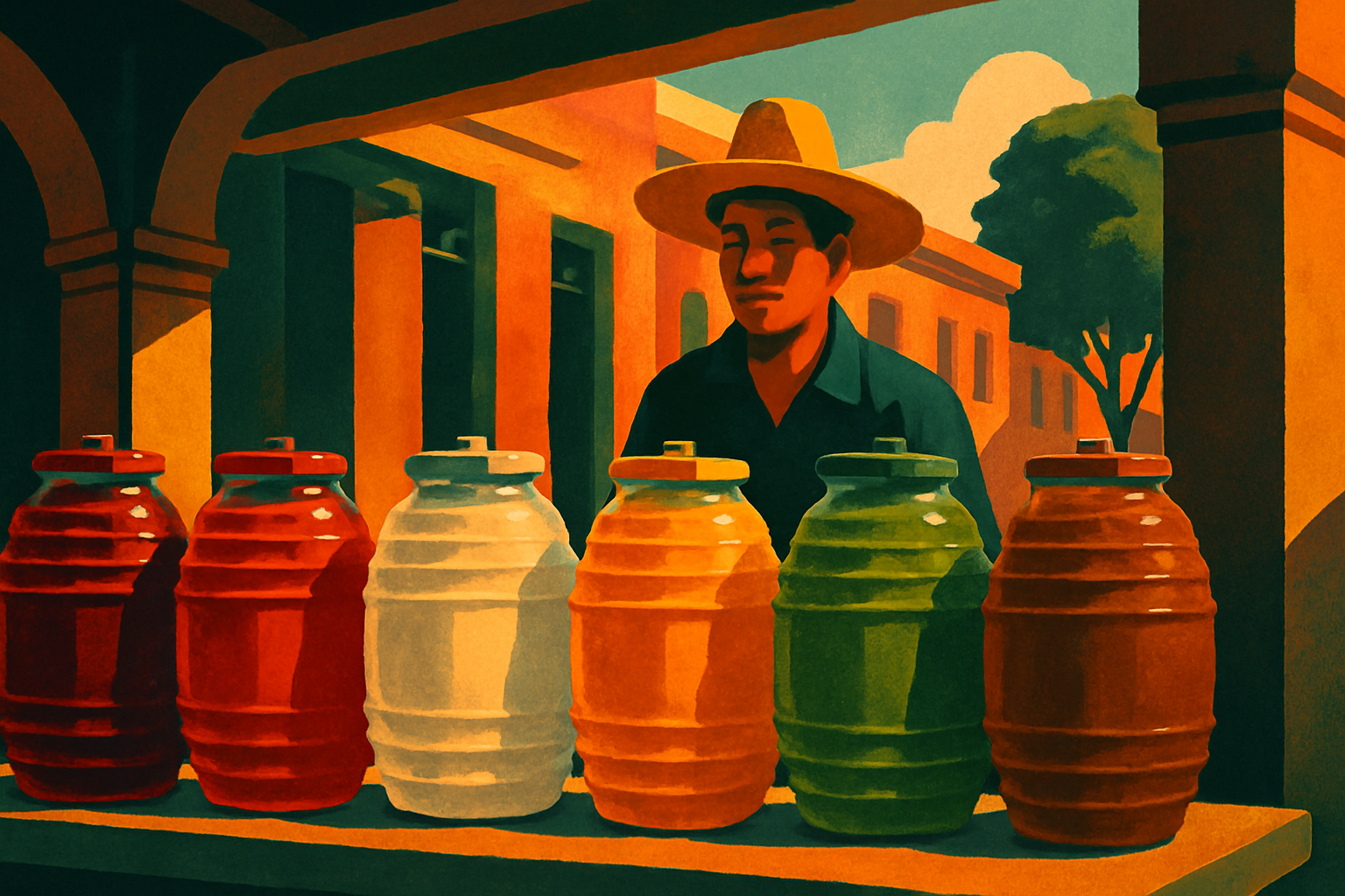Agua Fresca in Mexico City