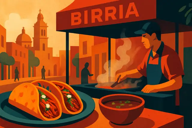 Birria Tacos in Mexico City