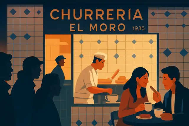 Churros in Mexico City