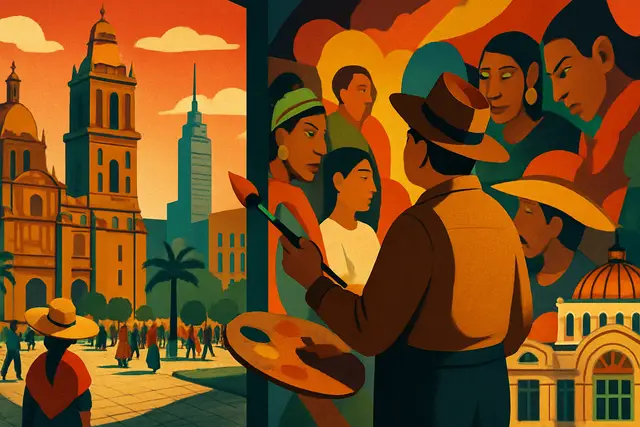 Diego Rivera Murals in Mexico City