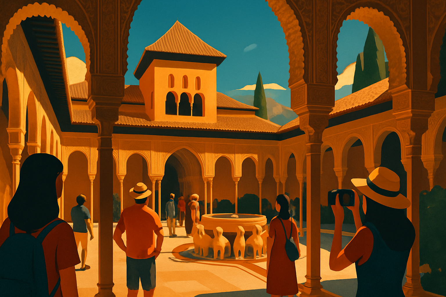 Nasrid Palaces at the Alhambra