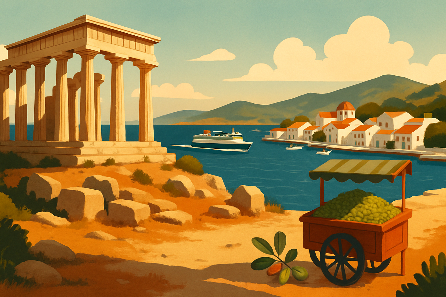 Day Trip to Aegina from Athens