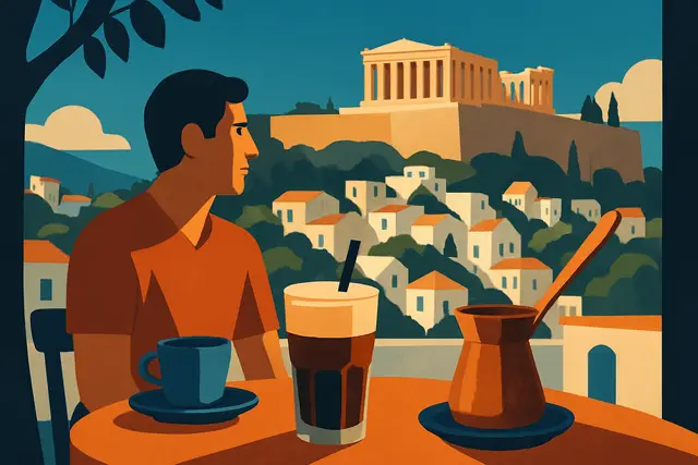 Greek Coffee in Athens