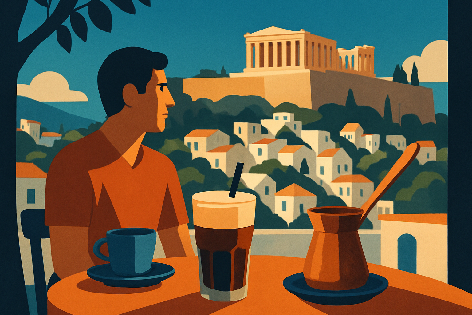 Greek Coffee in Athens