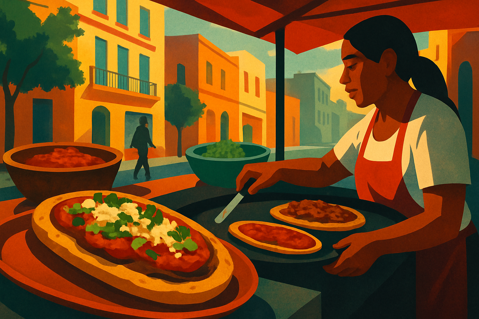 Huaraches in Mexico City