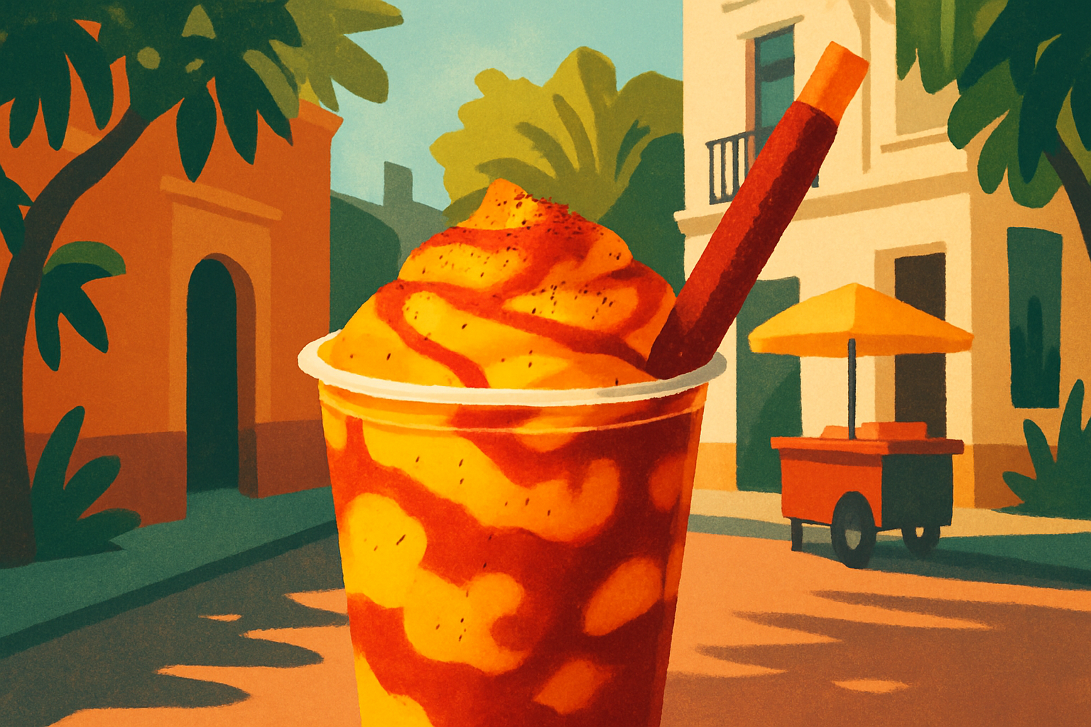 Mangonada in Mexico City