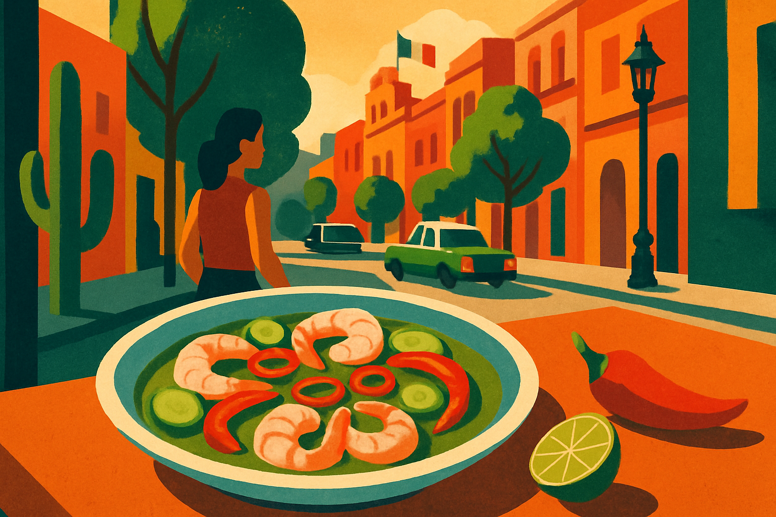 Aguachile in Mexico City