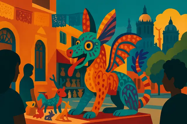 Alebrijes in Mexico City