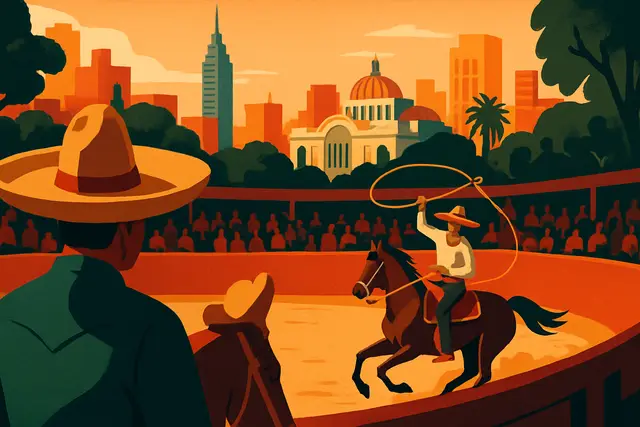 Charreada in Mexico City