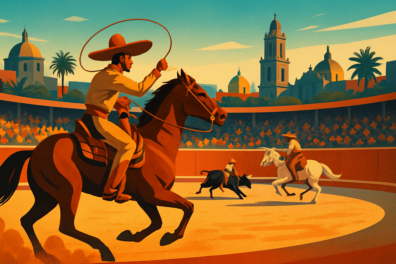 Charreada in Mexico City