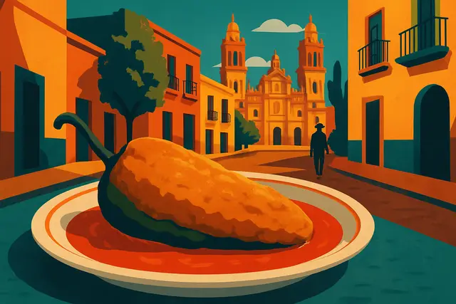 Chiles Rellenos in Mexico City