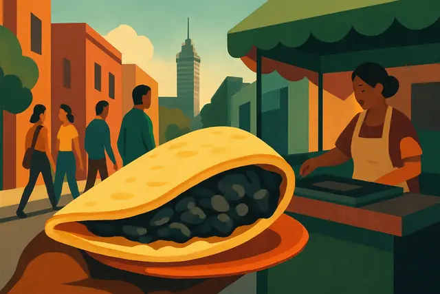 Huitlacoche in Mexico City