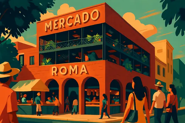 Mercado Roma Mexico City