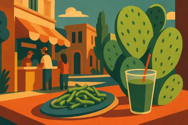 Nopales in Mexico City
