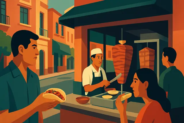 Tacos Árabes in Mexico City