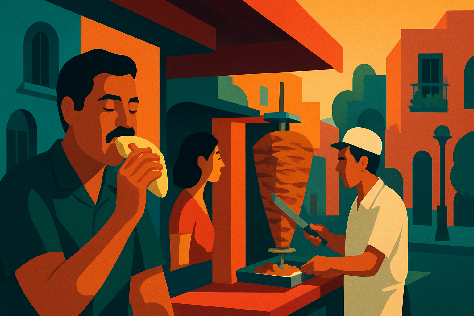 Tacos Árabes in Mexico City