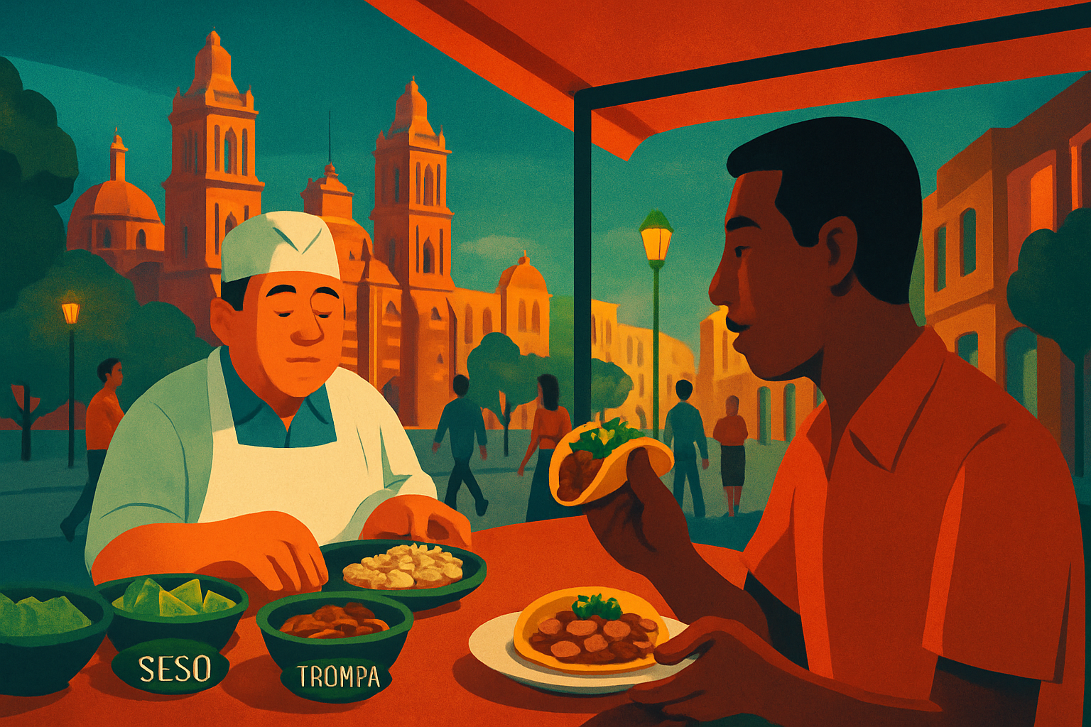Tacos de Cabeza in Mexico City