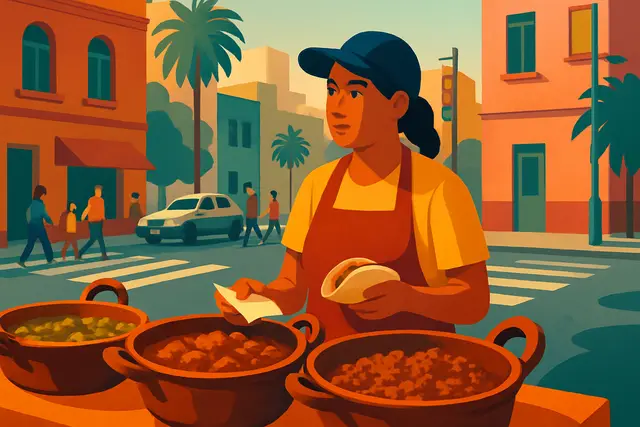 Tacos de Guisado in Mexico City