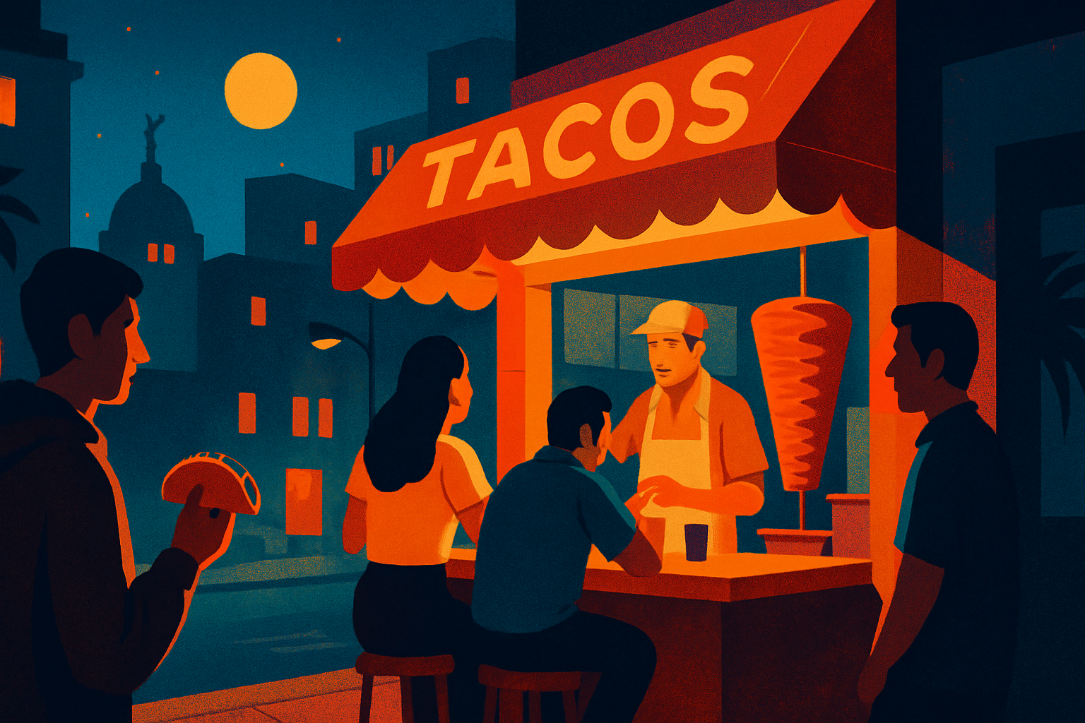 Late Night Tacos in Mexico City