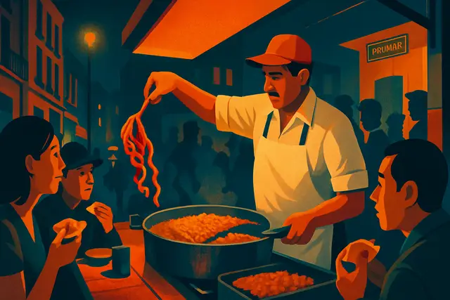 Tacos de Tripa in Mexico City