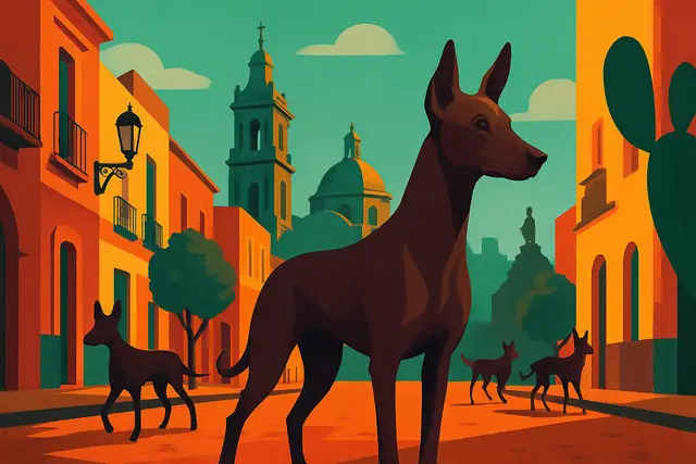 The Xoloitzcuintli in Mexico City