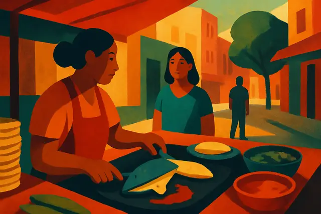 Quesadillas in Mexico City