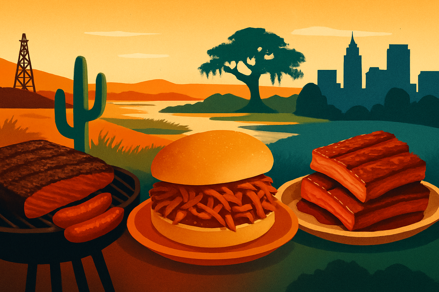 American BBQ Styles