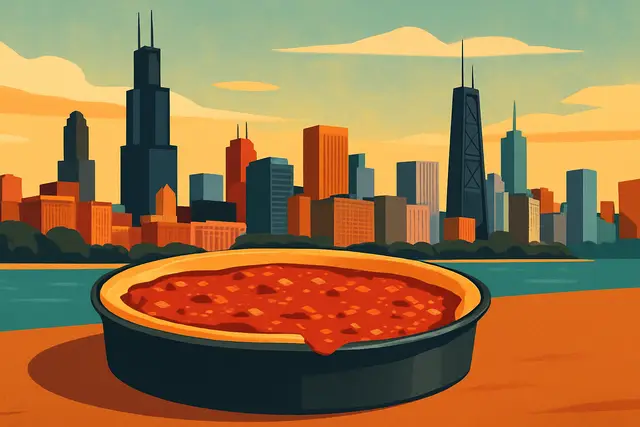 Chicago Deep Dish Pizza
