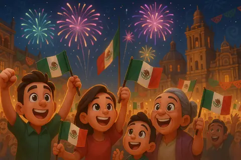 Grito en el Zócalo
